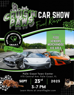 Flagler Smart Crus N Paws Car Show 