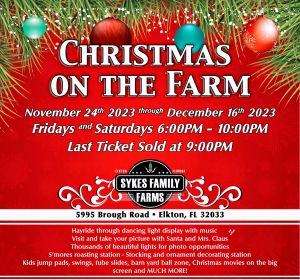 Sykes Family Farm Christmas on the Farm 