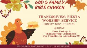 Gods Family Bible Church Thanksgiving Fiesta
