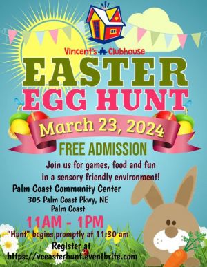 Vincents Clubhose Easter Egg Hunt 