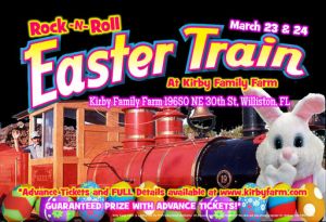 Kirby Family Farm Rock n Roll Easter Train
