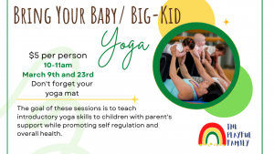 Bring Your Baby and Big Kid Yoga 