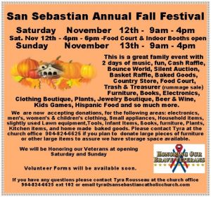 San Sebastian Fall Festival