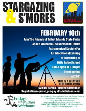 Friends of Talbot Islands Stargazing and Smores