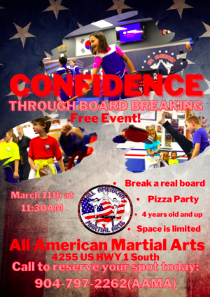 All American Martial Arts Confidence Free Event