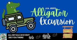 A1A Jeeps Alligator Excursion