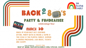 Back to 80s Party and Fundraiser 
