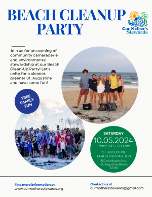 Our Mothers Stewards Beach Cleanup Party