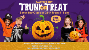 Palatka Best Afterschool and Summer Camp Halloween Trunk or Treat 