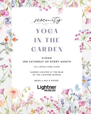 Yoga in the garden 