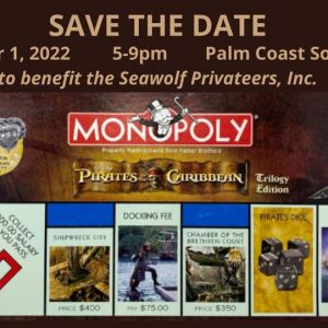 Seawolf Privateers, Inc: Pirates of the Caribbean Monopoly Fundraiser