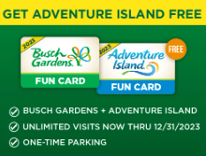 Busch Gardens Fun Card