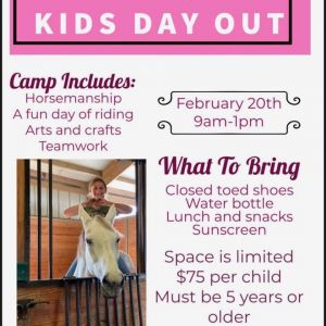 Meant To Be Equestrian: Kids Day Out