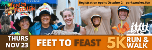 Palm Coast Parks and Recreation: Thanksgiving Feet to Feast 5K