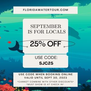 Florida Water Tours: September is for Locals Promotion
