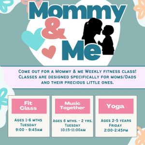 the link space that inspires: Mommy and Me Fitness Classes