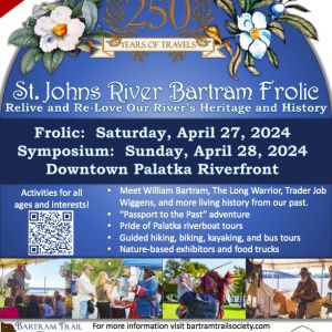 Bartram Trail Society of Florida: Annual St. Johns River Bartram Frolic