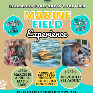 Florida Water Warriors: Marine Field Experience Boat Tour