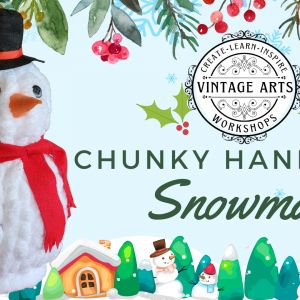 Coconut Barrel: Chunky Hand Knit Snowman Workshop