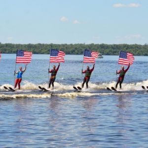 Gatorland Water Ski Show Team: Memorial Day Weekend Performance