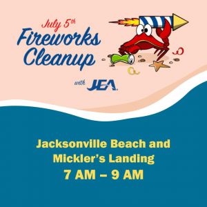 JEA Building Community Event: July 5th Fireworks Cleanup