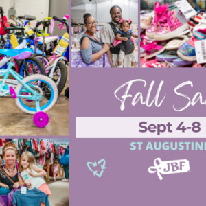 Just Between Friends: Saint Augustine Fall Consignment Sale