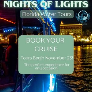 Florida Water Tours: Night of Lights Family Boat Tour