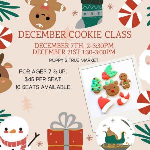 Country Cow Cookies: Christmas Cookie Class