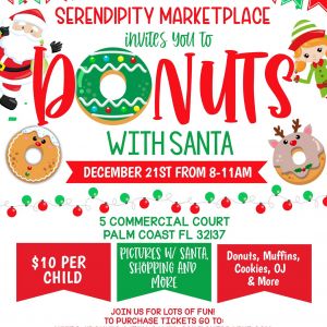 Serendipity Marketplace: Donuts with Santa