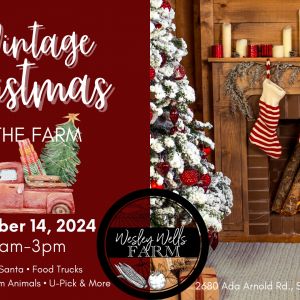 Wesley Wells Farms: A Vintage Christmas on the Farm