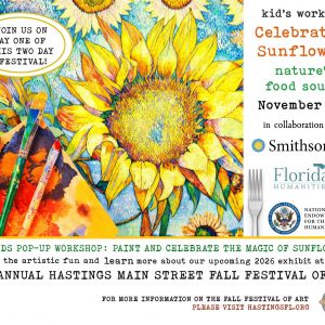 Hastings Main Street Inc: Annual Festival of Art - Kids Sunflower Workshop