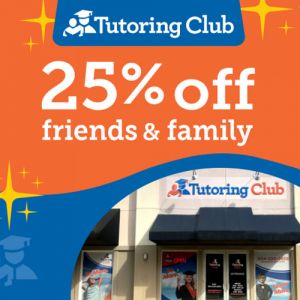 Tutoring Club: Friends & Family Deal