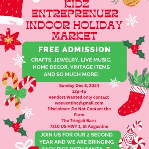 We Event Inc: Kidz Entrepreneur Indoor Holiday Market