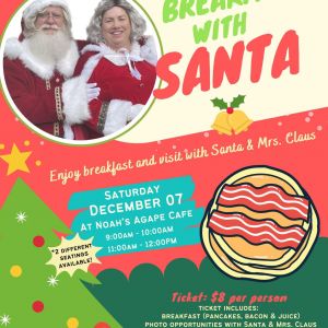 Noahs Agape Cafe: Breakfast with Santa