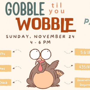 Pinspiration Jacksonville: Gobble Til You Wobble Kids Party  - Ponte Vedra Beach