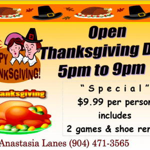 Anastasia Lanes: Thanksgiving Family Night Special