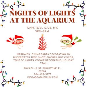 St Augustine Aquarium: Nights of Lights at the Aquarium