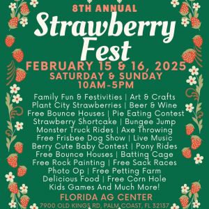 Buckler Shows: Annual Palm Coast Strawberry Fest