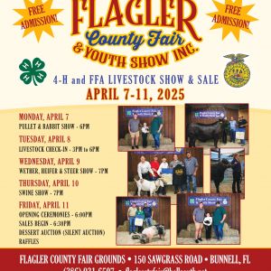 Flagler County Fair's 4-H and FFA Youth Livestock Show and Sale