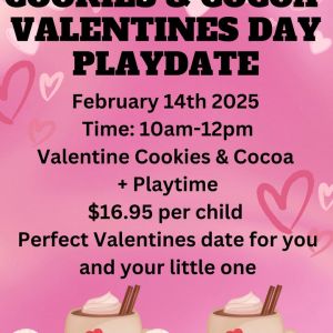 Ready, Set, Play St. Augustine: Valentine Cookies & Cocoa +Playdate