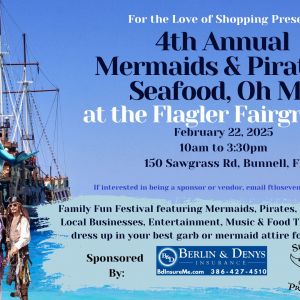 For the Love of Shopping LLC: Annual Mermaids, Pirates and Seafood - Oh My