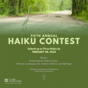 St. Johns Cultural Council: Annual Haiku Contest