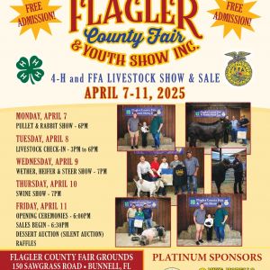 Flagler County Fair and Youth Show Inc: 4-H and FFA Livestock Show and Sale