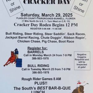 Flagler County Cattlemens Association:  Annual Cracker Day