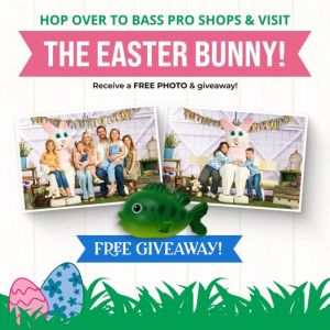 Bass Pro Shops: Free Photo with the Easter Bunny