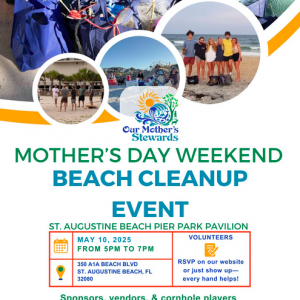 Our Mothers Stewards: Mothers Day Weekend Beach Cleanup Party