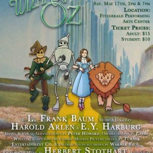 Fitzgerald Performing Arts Center: The Wizard of Oz