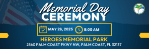 City of Palm Coast: Memorial Day Ceremony