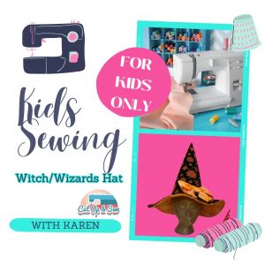 Cut Up and Sew Palm Coast: Kids Sewing Class - Make Your Own Witch or Wizard Hat