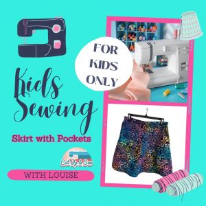Cut Up and Sew Palm Coast: Kids Sewing Class - Make Your Own Skirt